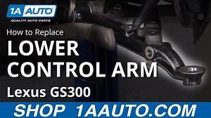 How to Replace Lower Control Arm 1997-2005 Lexus GS300