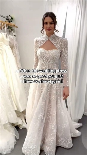 This wedding dress is too good not to share again! #shorts #weddingdress #weddingdressideas