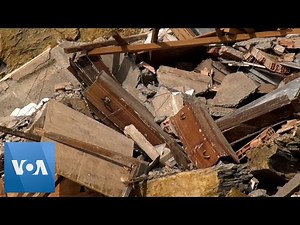 Italian Cemetery Collapses into the Sea