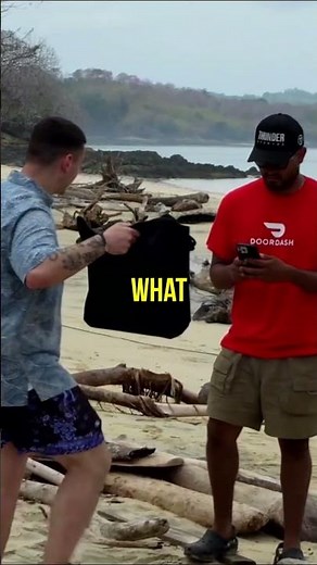 Lacy Ordered DoorDash on Jason’s Island 😭🍔🏝️