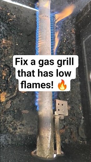 Fix Gas Grill Low Flame!