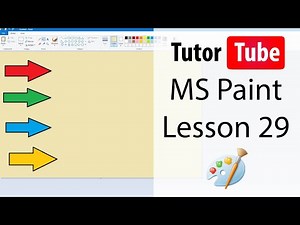 MS Paint Tutorial - Lesson 29 - Page Setup