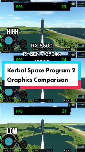 Kerbal Space Program 2 Graphics Comparison