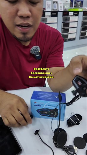 GEARELEC X2 Plus Motorcycle Helmet Intercom Headset 2 Rider 100M Music Sharing While In Intercom cash on delivery shipping nationwide Available madali lang i assemble at iinstall #bosstante #intercom | Boss Tante Kuya Ar-Jay