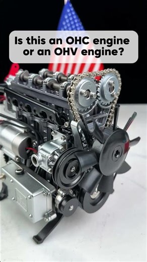 Vortrixe all-metal four-cylinder engine model kit #DIYKits #miniengine #EngineModel #model #engine