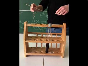 [Kl. 7] Glimmspanprobe zum Nachweis von Sauerstoff bei der Zersetzung von Wasserstoffperoxid