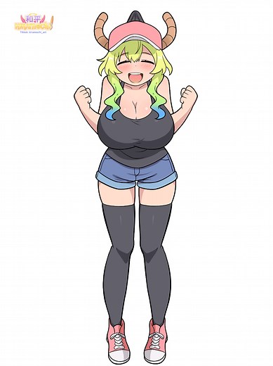 Lucoa haciendo el Puppet de Lucoa 🥰 una colaboración más con @andiivy_99 #lucoa #kobayashidragonmaid #puppet #anime #foryou