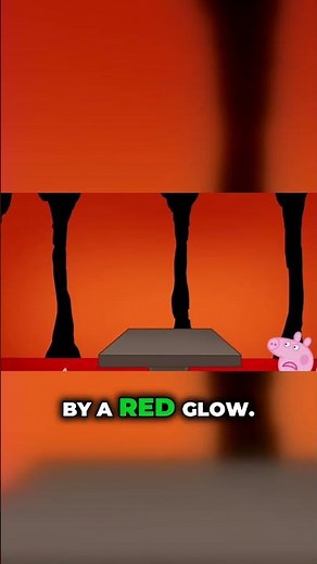 What did Peppa and George uncover in the shadows?