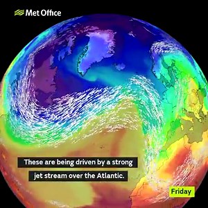 19K views · 119 reactions | Wet and windy weather will dominate over the next few days, especially this weekend | Met Office | Facebook
