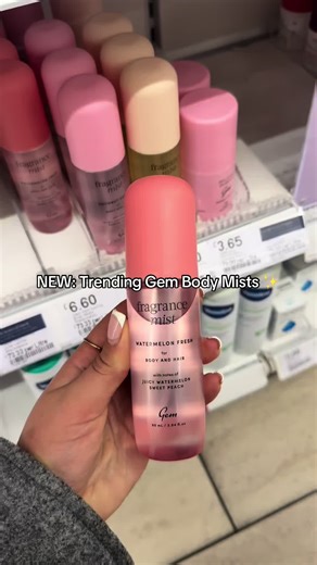 Discover the New Gem Body Mists at Boots