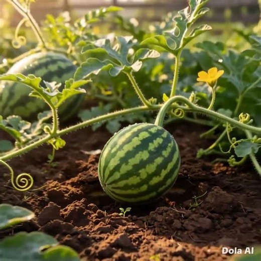 The Most Satisfying AI Watermelon Growth You’ll Ever See