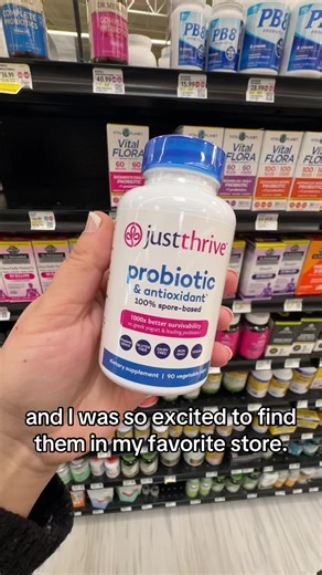 Just Thrive could be available at your favorite store! You can use our store locator on our site to find a location near you that stocks the Just Thrive Probiotic! 🏪 What You'll Want To Know: ➡️ 1000x better survivability vs. leading probiotics ➡️ Improves nutrient absorption* ➡️ Supports digestive, immune, and total-body health* ➡️ Supports gut barrier strength ➡️ Beats bloat, gas, constipation, and diarrhea* ➡️ Produces antioxidants directly in your gut ➡️ Clinically-proven to address Leaky G