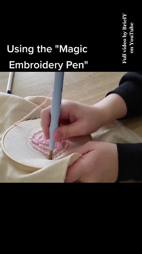Magic Embroidery Pen: How to Use and Create Stunning Designs