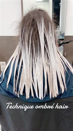 Ombre hair technique #ombrehair #techniquecheveux #hairtu #hairtutorial #cheveux #coiffeuse #haircolor #ombrehaircolor #redken #lorealparispartner #aquitaine #gironde #bassindarcachon #tuto #tutorial