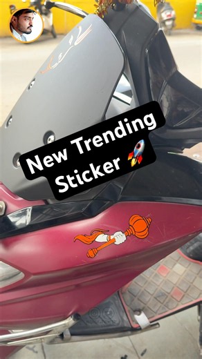 New Trending Sticker..🚀 #shorts #newtrendingsticker #bikesticker