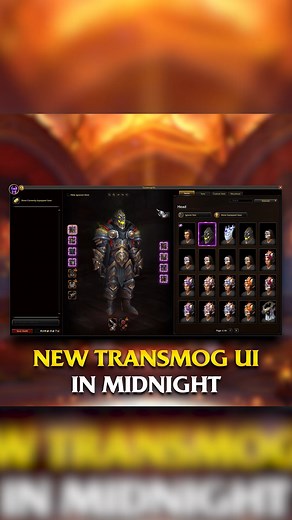 NEW Transmog UI & System in Midnight, World of Warcraft #Warcraft #worldofwarcraft #worldofwarcraftaddict #gaming #mmorpg #gamer | Leysttv