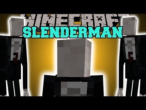 Minecraft: SLENDERMAN (CAN YOU ESCAPE THE EVIL?!) Mod Showcase