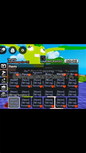 NEW REPLACATOR SCRIPT FOR PVB #roblox #pvb #script #plantsvsbrainrots