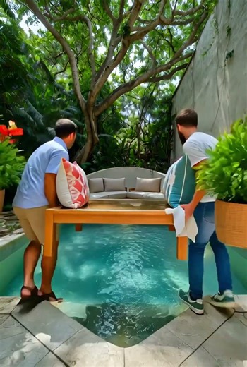 sweeming pool #AI make