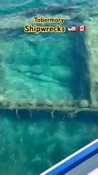 Tobermory Shipwrecks | Ontario Canada #travel #shortvideo