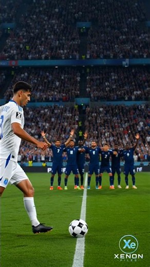 The Secret Physics Behind World Cup Free Kicks ⚽ | Magnus Effect explained #shorts #worldcup #magnus