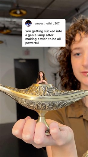 Follower Friday! - Getting sucked into a genie lamp 🧞‍♂️