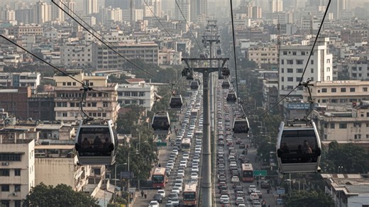 Are cable cars the "flying cars" that will fix traffic forever?