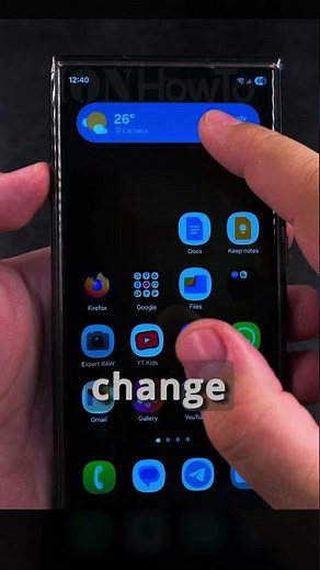 How to Remove the Weather Widget from Your Samsung Home Screen part 1