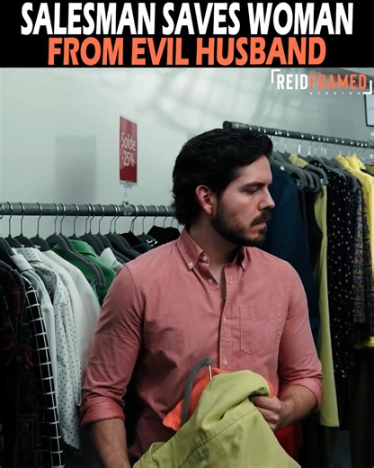 302K views · 5.8K reactions | Salesman saves woman from evil husband. | REIDframed Studios | Facebook