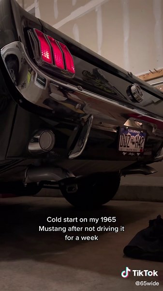 Classic Mustang Cold Start Sound Compilation