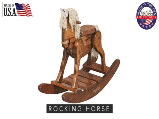 Give a gift that becomes a family treasure for generations. Our handcrafted wooden rocking horses aren't just toys - they're heirloom-quality pieces built to last a lifetime. Each horse is individually crafted by skilled artisans using premium hardwood and safe, non-toxic finishes. While plastic toys break and get discarded, these beautiful rocking horses become cherished family keepsakes passed down for generations. Perfect for ages 12 months to 5 years, with sturdy construction that supports y