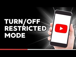 How to Turn/Off Restricted Mode on YouTube (Quick & Easy)