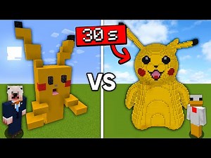 Celui qui Construit le MIEUX en 30 Secondes Gagne !