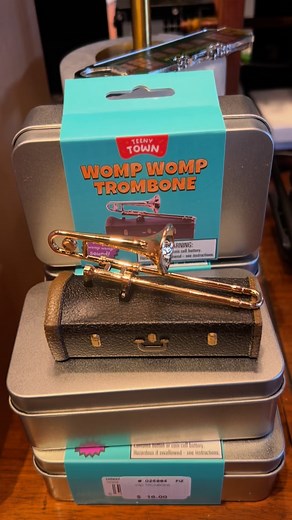 Sometimes all you need is a sad trombone! Now at Hazelnut $16 @hazelnutneworleans #perfectgift | Bryan Batt