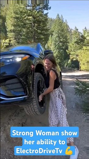 The Strongest Woman in the World Lifts a CAR