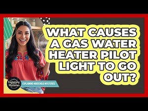 What Causes A Gas Water Heater Pilot Light To Go Out?