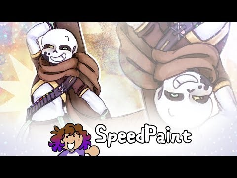 The protector of AUs [ UTMV / Ink Sans ] - Speedpaint ☆
