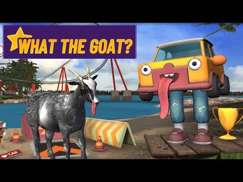 NEW CAR GOAT IN GOAT SIMULATOR!! (What The Goat? Event)