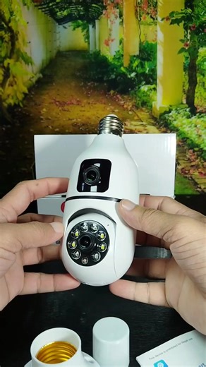 V380 Pro Q15 Q16s Bulb CCTV Camera Review