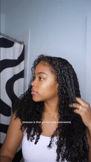 how to install and blend curly clip ins seamlessly