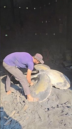 “Watch how ship rivets are made. #making #viral