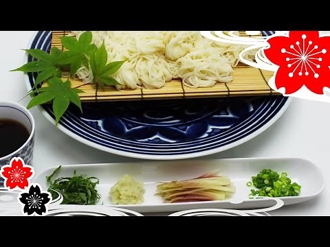 そうめんのつゆと薬味✿そうめんの作り方【日本料理レシピTV】