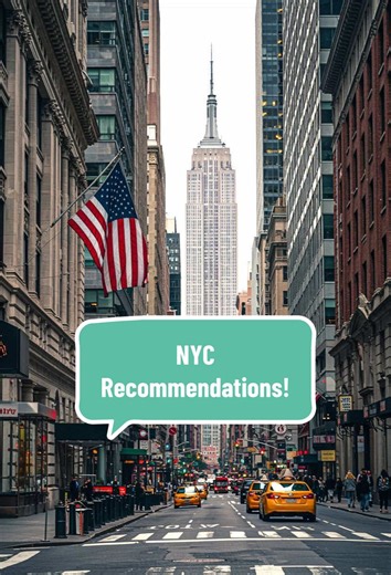 Drop your NJ/NYC must try restaurants and activities please! Literally so excited to experience the city with the fam 💛