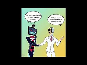 Hazbin Hotel/Invincible - If Vox Met Machine Head