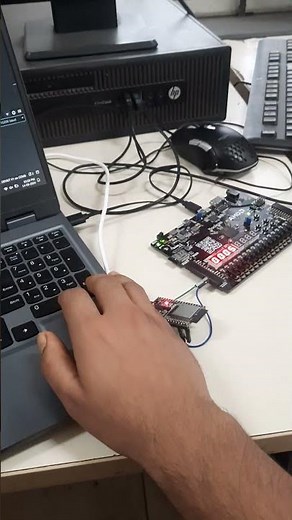 Uart video demonstration on boolean fpga board