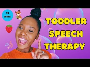 Speech Therapy at home for 2 year olds (Teach baby to talk)