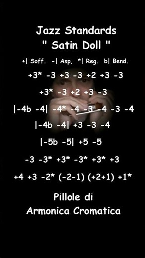 In cantina con Satin Doll | Pillole di Armonica Cromatica Jazz
