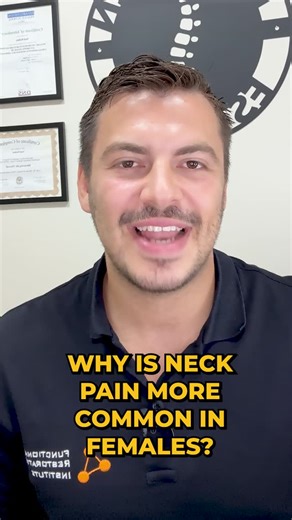 Functional Restoration Institute | Why does neck pain show up more in women, and stick around longer? Anatomy is a big reason. Women’s neck muscles are smaller and attach... | Instagram