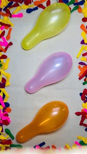 Three Small Balloons ASMR || Hand Rub Pop || Instant Satisfying 🎈🤲💥 #shorts #balloonpop #satisfying