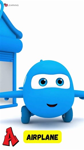 A to H Vehicle Alphabet for Kids 🚗🚌✈️ | Learn ABC with Transport Vehicles | UZR Learning #shorts